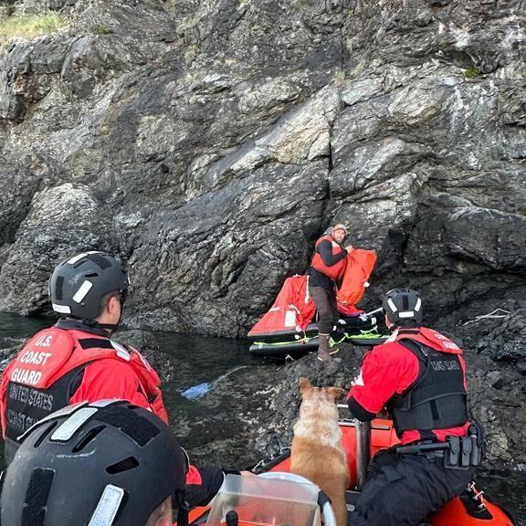 Fishing boat sinks at U.S. border near Victoria, hundreds of litres of diesel aboard